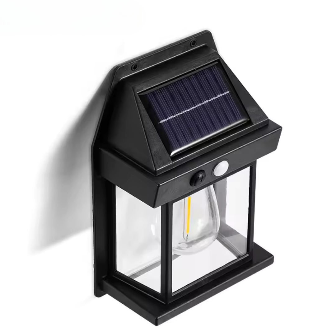 Foco Solar de Ampolleta con Sensor — Complemento Interior/Exterior