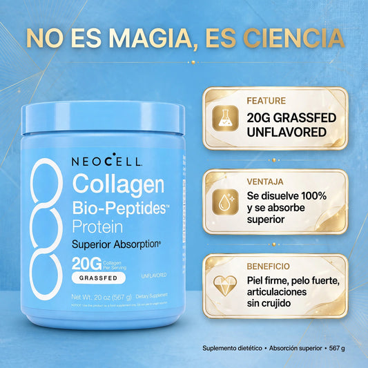 Colágeno NeoCell Bio-Peptides™20g